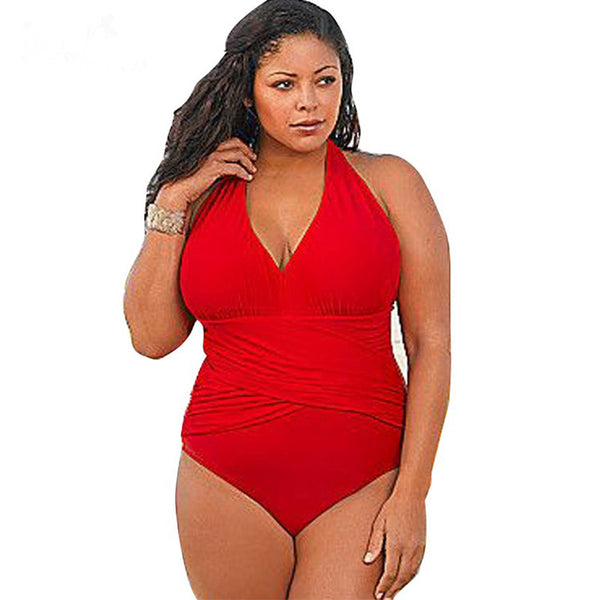Retro Vintage Bathing One-Piece Suit