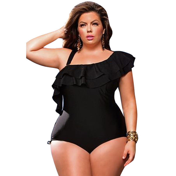 Retro Vintage Bathing One-Piece Suit