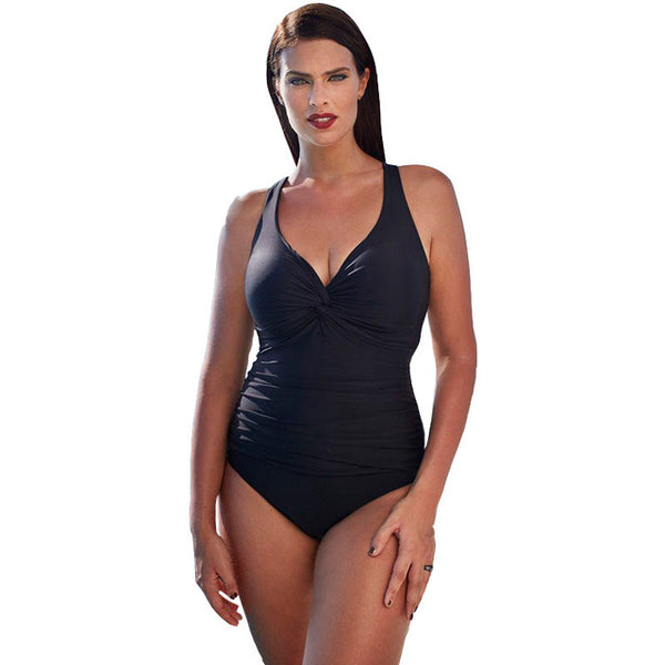 Retro Vintage Bathing One-Piece Suit