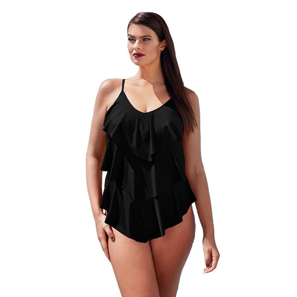 Retro Vintage Bathing One-Piece Suit